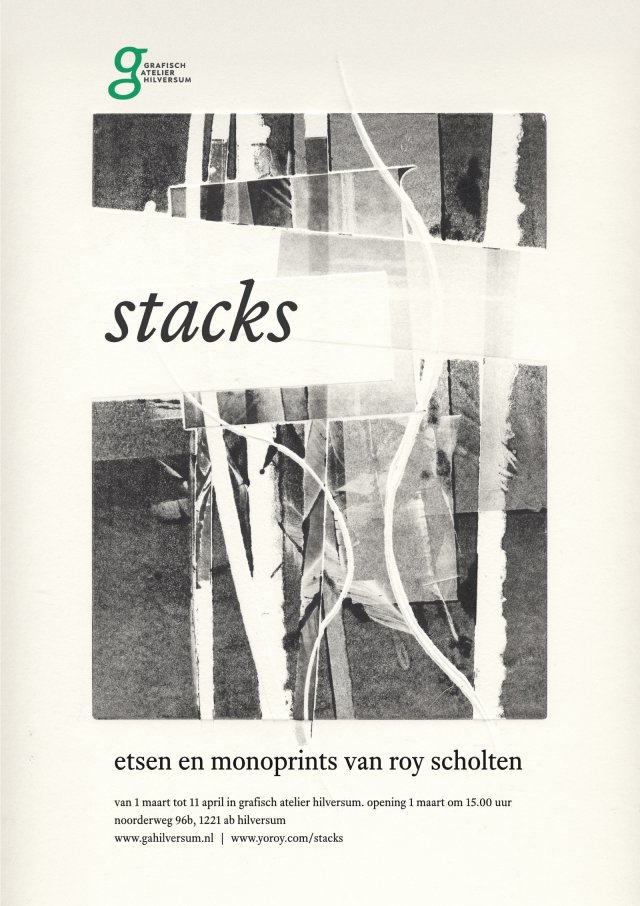 Stacks exhibition poster